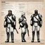 Placeholder: concept sheet for a squad of explorers: These four head divisions (Kadivs) + lieutenant are essentially the second in commands, serving just beneath the Captain. They monitor and check up on the crews (men and women), execute Captain's orders, and propose initiatives to higher ranks. And if Captain is not present, Kadivs report themselves to Lieutenant who serves as Caravan's firstmate. However, the exceptions usually occur in particularly elite caravan like 97 where Kadivs are known to be very