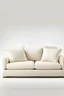 Placeholder: generate a beige linen sofa with white background