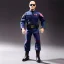 Placeholder: G.i. Joe fabric Biden toy doll airforce casual flightsuit face hair sunglasses with black boots full body in package 2020