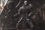 Placeholder: grendel machine in nier automata artstyle, halloween them, winter, close picture, fantasy world, intricate details, highly detailed, high details, detailed portrait, masterpiece,ultra detailed, ultra quality