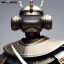 Placeholder: beautiful transparent smooth realistic japan robot samurai with cat face, extremely sharp detail, finely tuned detail, ultra high definition, 8 k, unreal engine 5, ultra sharp focus, accurate wings, in flying mode