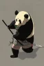 Placeholder: Panda in samurai armour