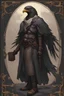 Placeholder: bird person, cleric, eagle, dark, fantasy