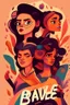 Placeholder: Create an illustration that celebrates women's rights and empowerment, brave, style cartoon