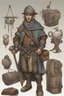 Placeholder: Fantasy Medieval Traveler with gear