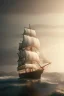 Placeholder: photo of a ultra realistic sailing ship, dramatic light, pale sunrise, cinematic lighting, battered, low angle, trending on artstation, 4k, hyper realistic, focused, extreme details, unreal engine 5, cinematic, masterpiece, art by studio ghibli, intricate artwork by john william turner