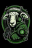 Placeholder: A gaming company Logo which illustrates a Criminal Sheep