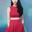 Placeholder: Full body portrait, painting, medium shot lady Ulzzang