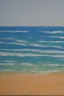 Placeholder: Impressionist painting of a beach