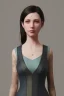 Placeholder: Portrait lady, full body shot, full-color long shot steamemo