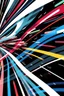 Placeholder: energetic and fragmented speed stripes vertical vector