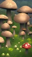 Placeholder: Mushroom field spring