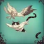 Placeholder: Cat flying , in Jasmine Becket-Griffith style