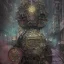 Placeholder: Insanely detailed photograph of an “portrait of gorgeous city” with intricate gears, intricate embroidered band, hyperdetailed painting by Ismail Inceoglu Huang Guangjian and Dan Witz CGSociety ZBrush Central fantasy art album cover art,8K, hdr, romantic, mysterious, ominous, flowers, jewelry, steam,oil,cafe,ramen shop