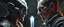 Placeholder: Close-up confrontation between an ancient alien outcast leader and a space broker, standing only a meter apart, intense eye contact, glowing crystalline rod between them, anger mixed with sadness, dramatic facial expressions, shallow depth of field, cinematic lighting, stylized 3D anime, airbrush painting, crisp outlines
