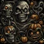 Placeholder: Halloween spirits in the style of dan brereton, highly detailed