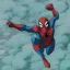 Placeholder: Spider-man,running, ,swinging