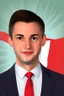 Placeholder: pretty young male politician gay portrait
