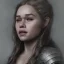 Placeholder: portrait perfect face emilia clarke, dragon armor,