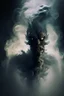 Placeholder: Smoke in a shape of a monster humanoid