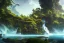 Placeholder: Art by Dylan cole and Eddie mendoza and darek zabrocki, Avatar concept art, pandora, hovering island with waterfall, magnificent landscape, ultra-wide angle, ultra realistic, digital painting, 8 k uhd, dynamic lighting, beautiful, sharp focus, ultra detailed, concept art