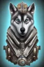 Placeholder: silver steampunk husky gamer