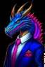 Placeholder: Dragon dressed in a suit