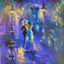 Placeholder: in the shadows romantic mood impressionist style