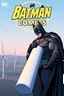 Placeholder: dc comics cover, giant batman holding an entire wind turbine, in the distance, wide view, wind farm in the background, very high quality, highly detailed, 4k