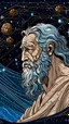 Placeholder: zeus looking at the constellations