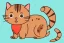 Placeholder: cute cat isolated illustrations