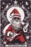 Placeholder: satanic santa claus playing electric guitar