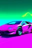 Placeholder: Vaporwave lamborghini