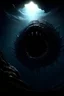 Placeholder: A (((disturbingly massive sea monster))) lurking in the (((ocean depths))) with its (((vast body looming around a (black hole where its eye should be))))) evoking a sense of foreboding and the unknown