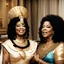 Placeholder: Cleopatra meets Oprah Winfrey.