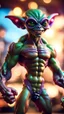 Placeholder: alien gremlin virgin pimp snatcher team flexing muscles in heaven,bokeh like f/0.8, tilt-shift lens 8k, high detail, smooth render, down-light, unreal engine, prize winning