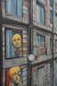 Placeholder: art, painting, street art, street, russian depression, music album, from the window