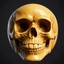 Placeholder: ANATOMICALLY CORRECT digital photograph of the SKULL OF A freshly skinned SMILEY FACE with fine line, highly detailed, high resolution, 8k 3d, vray, horrorcore,