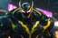 Placeholder: Venom Machine in 8k anime cgi artstyle, orisa them, neon effect, close picture, rain, apocalypse, intricate details, highly detailed, high details, detailed portrait, masterpiece,ultra detailed, ultra quality