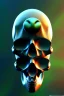 Placeholder: skulls aliens, clean art NFT,