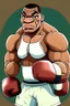 Placeholder: Mike Tyson American boxer ,playercartoon 2d