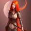 Placeholder: redhead witch