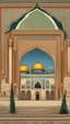 Placeholder: A unique and diverse rendering of Al-Aqsa Mosque, with intricate details and vibrant colors that capture the essence of Palestinian culture.