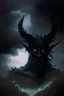 Placeholder: byriron demon, dark sky