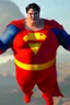 Placeholder: fat superman, ultra realistic, 4k, ultra detail