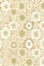 Placeholder: Infinite pattern, tilable, flat texture, flowers lace, photorealistics effects, beige and white