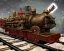 Placeholder: steampunk railway tank titan apocolypse epic bass boost ground rumble