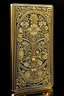 Placeholder: rectangular gold delicate art nouveau book cover