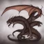 Placeholder: dragon with a person on its back