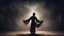 Placeholder: The Mystical Sufi Dance with dark grungy rustic background at night